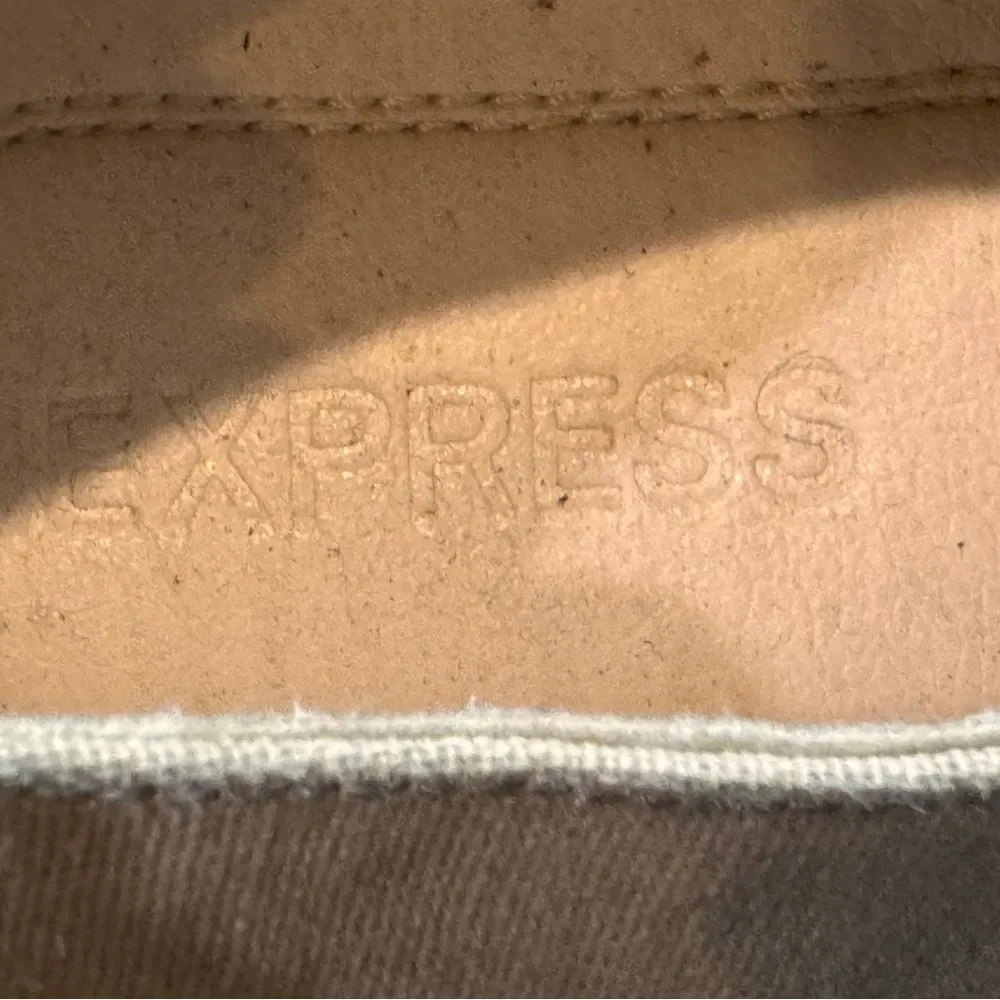 Express‎ Light Tan Linen Feel Oxfords Size 11